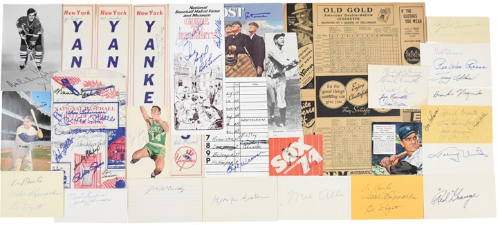 Baseball Autographs - Multi Sports Autograph Collection (170+)