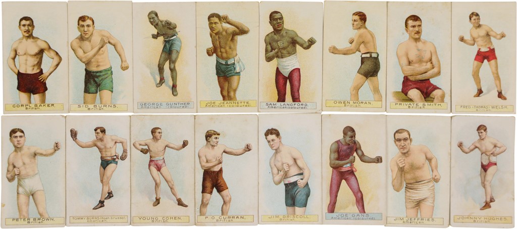 Boxing Cards - 1911 Wills Scissors (43) and Star In Circle (88) Boxing Set and Partial Sets