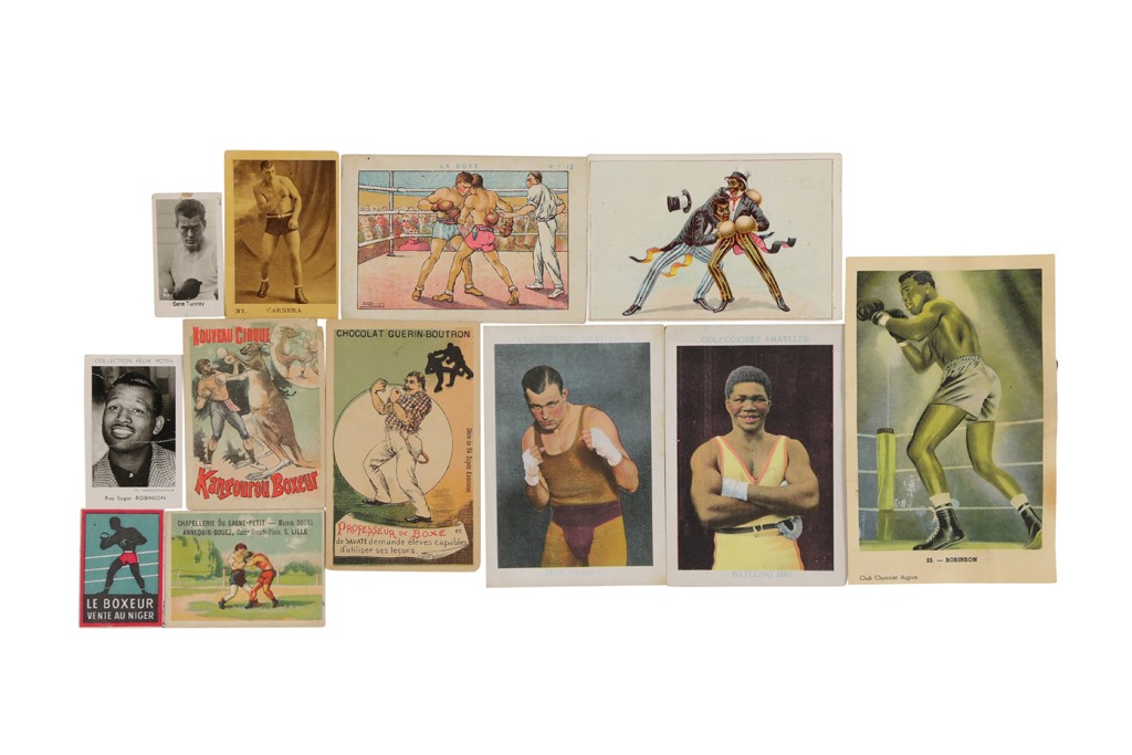 - Vintage French Boxing Card Collection (180)