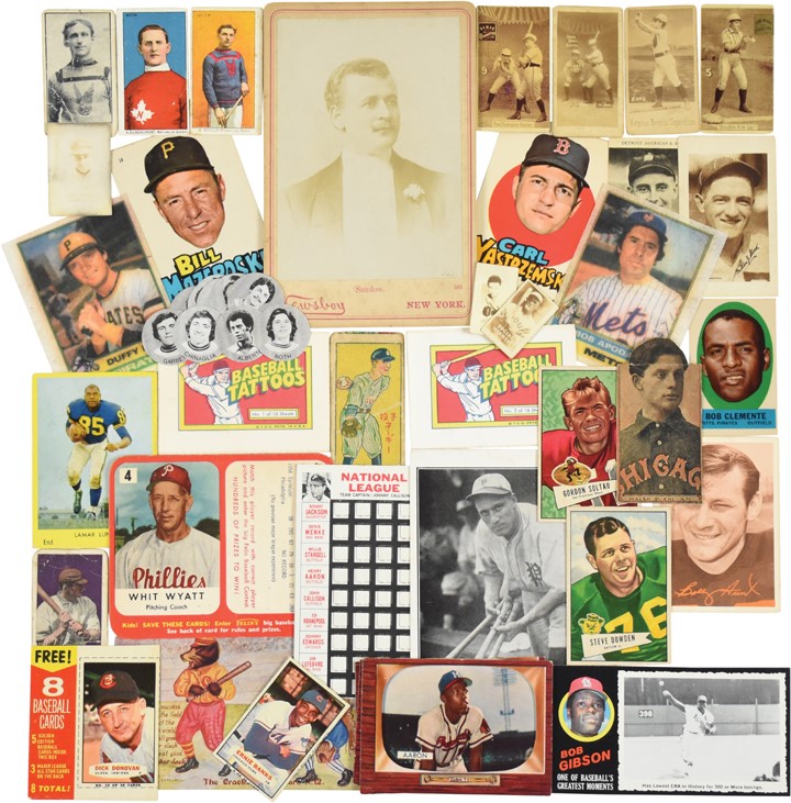 Baseball and Trading Cards - Exceptional Baseball and Sports Type Card Collection w/1955 Felin's Franks (400+)