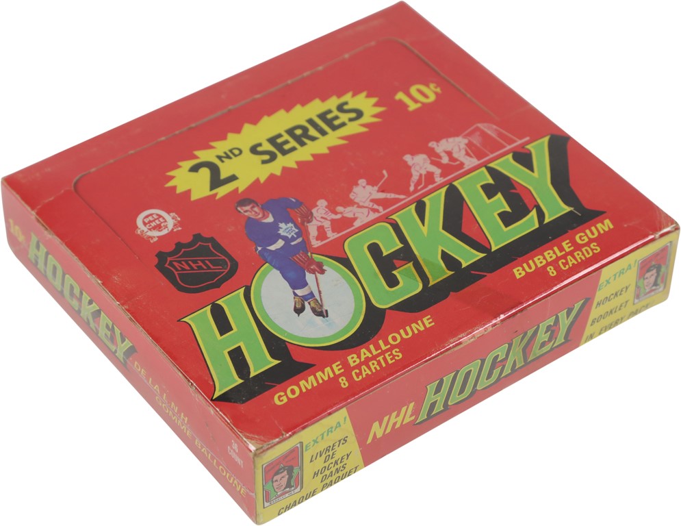 Hockey Cards - 1971 O-Pee-Chee Hockey Display Box