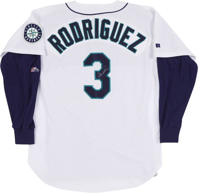 1998 Alex Rodriguez Seattle Mariners Signed Game Worn Jersey (A