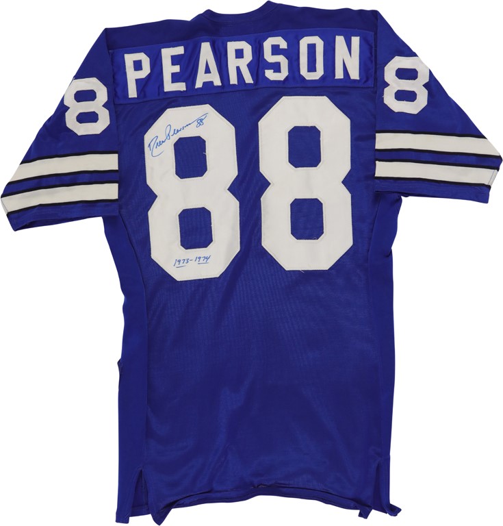 Football - Circa 1973-74 Drew Pearson Dallas Cowboys Signed Game Worn Jersey