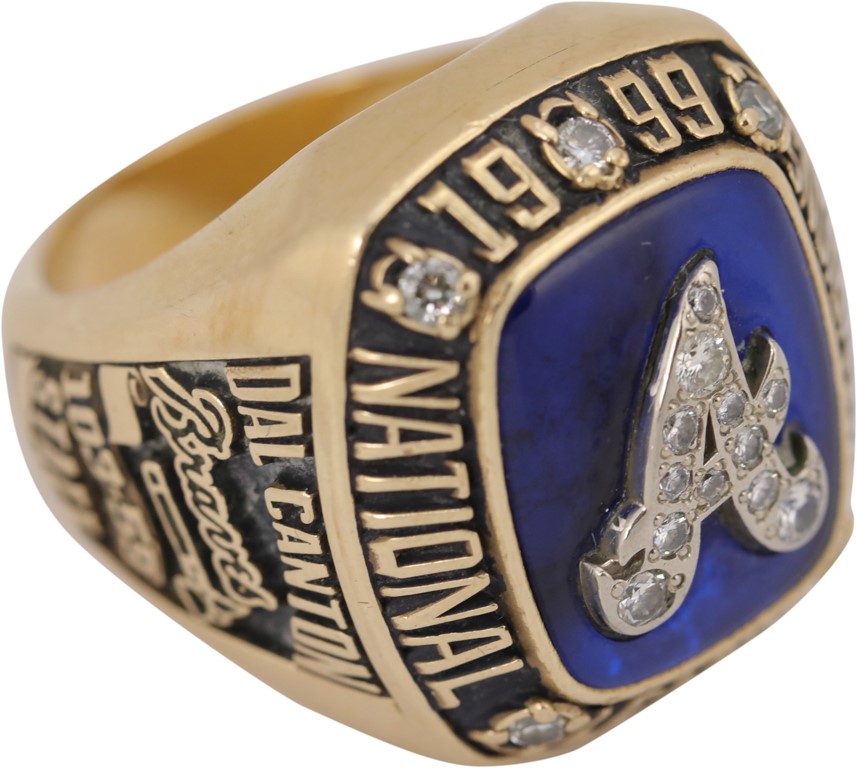 Sports Rings And Awards - 1999 Atlanta Braves National League Championship Ring