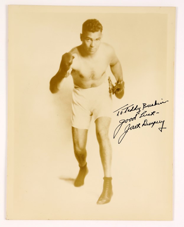 Muhammad Ali & Boxing - Jack Dempsey Signed Photograph