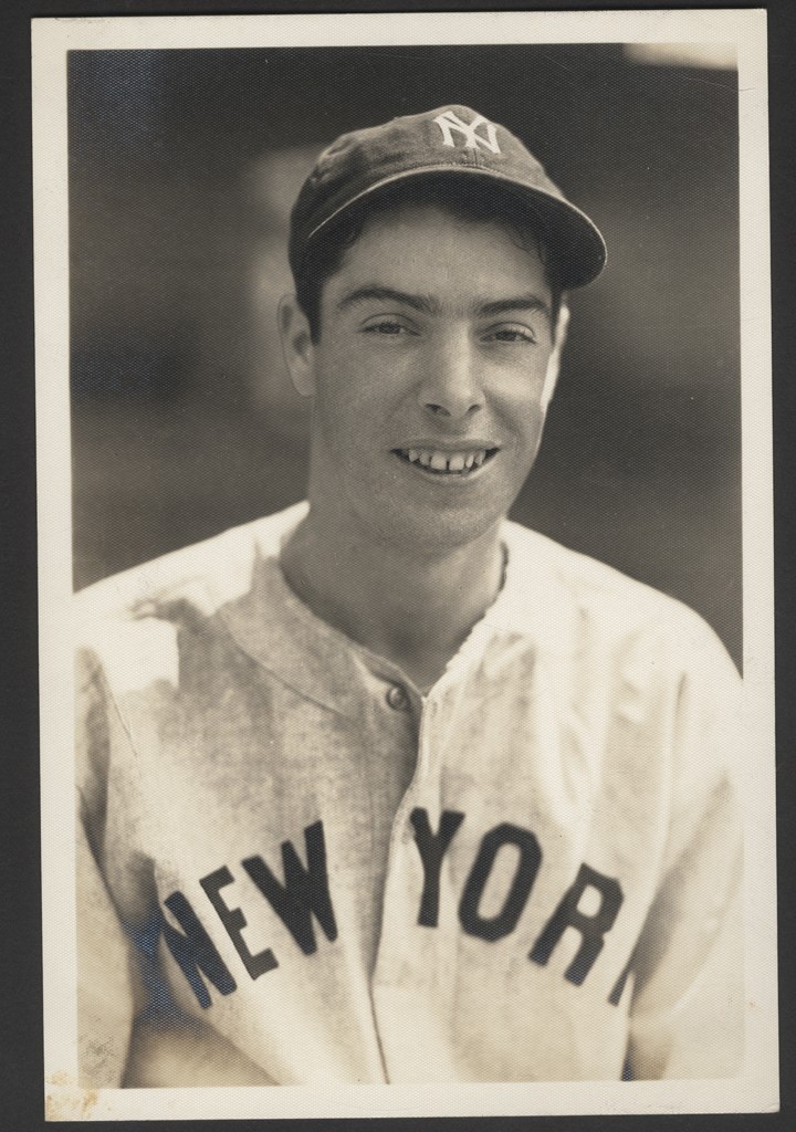 - 1936 Joe DiMaggio Type I Rookie Photograph by George Burke (PSA)