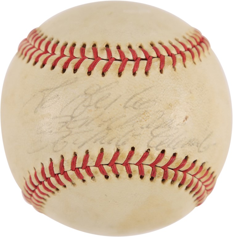 Clemente and Pittsburgh Pirates - Roberto Clemente Single-Signed Baseball (PSA)