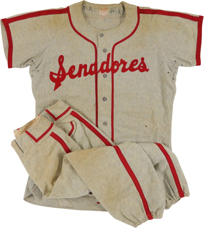 Circa 1951 San Juan Senators Game Worn Uniform - The NY Yankees of Puerto Rico