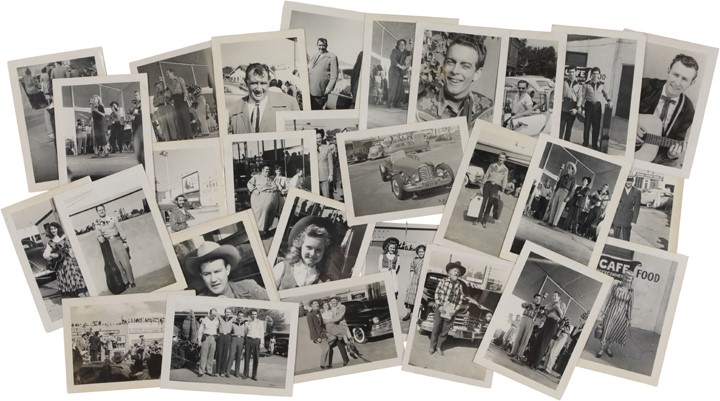 - 1949 Country and Western Snapshot Photo Collection (100+)