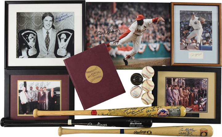 Baseball Autographs - Baseball HOFers and Stars Autograph Collection (100+ Signatures)