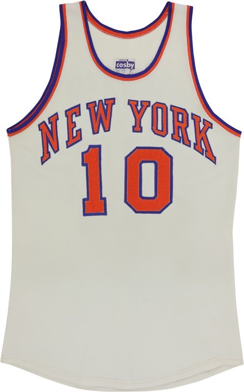 - Early 1970's Walt Frazier New York Knicks Game Worn Jersey