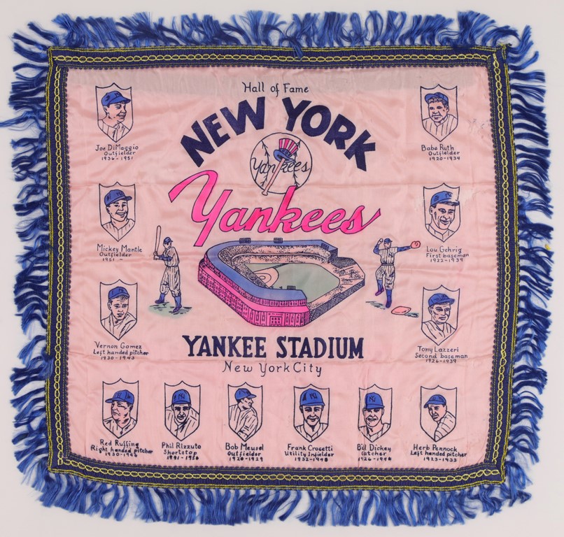 - 1950s New York Yankees Silk