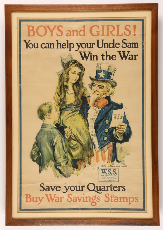 - WWI Uncle Sam Poster by James Montgomery Flagg