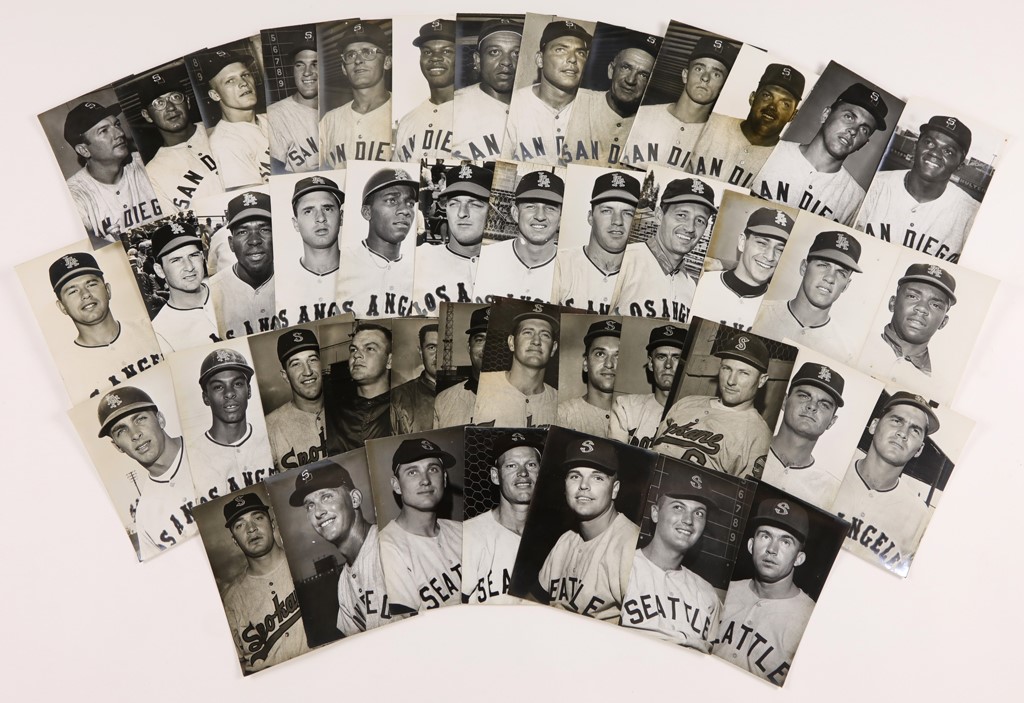 - Early 1960's Pacific Coast League Real Photo Postcards (44)