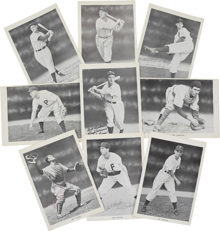 1942 Philadelphia Phillies Vintage Signed Picture Pack