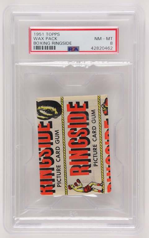 1951 Topps Ringside Unopened Pack (PSA 8)