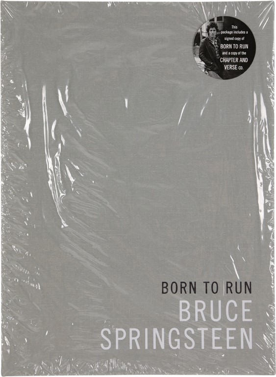 - Bruce Springsteen Born to Run Deluxe Signed Edition Book & CD