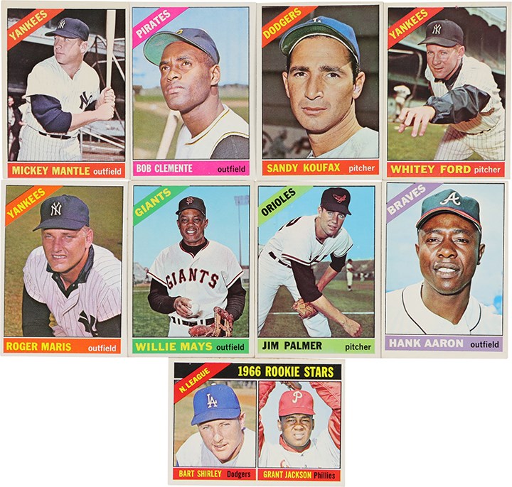 Baseball and Trading Cards - 1966 Topps Baseball Complete Set
