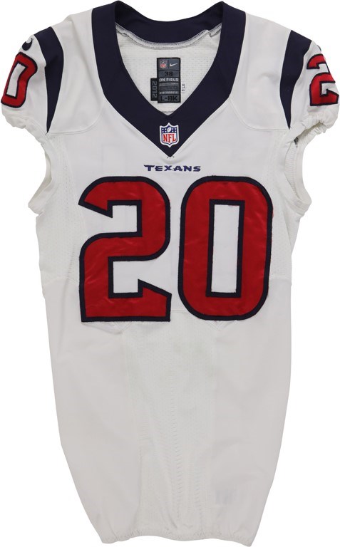 2013 Ed Reed Houston Texans Game Worn Jersey (Photo-Matched to Three Games)