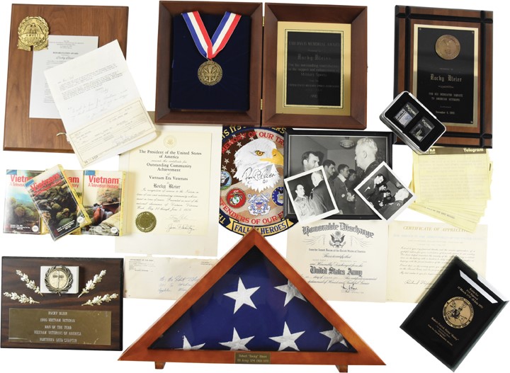 The Rocky Bleier Collection - Rocky Bleier Military Awards and Memorabilia Collection