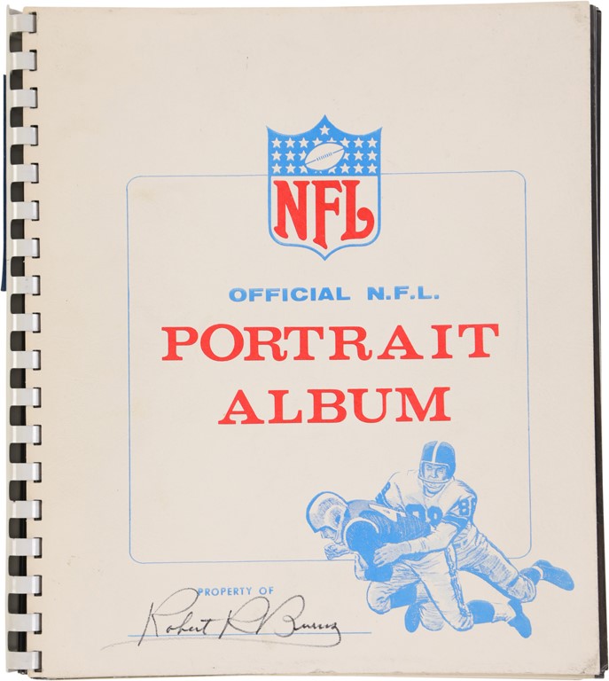 1966-67 World Champions Green Bay Packers Portrait Album