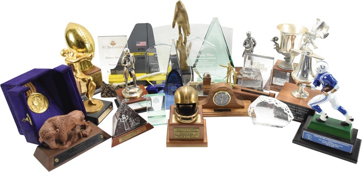- Rocky Bleier Trophy & Award Collection (32)