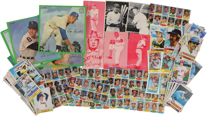 Diverse Baseball Card Collection with Sets and Sub-Sets