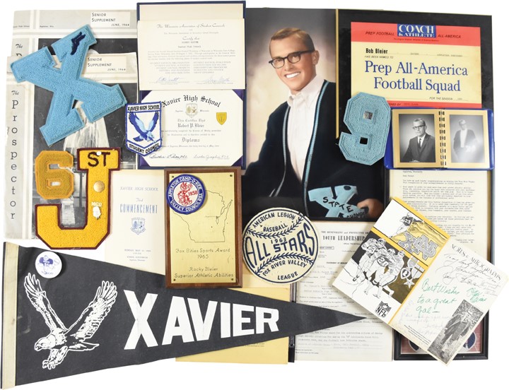 Rocky Bleier Xavier High School Collection (30+)