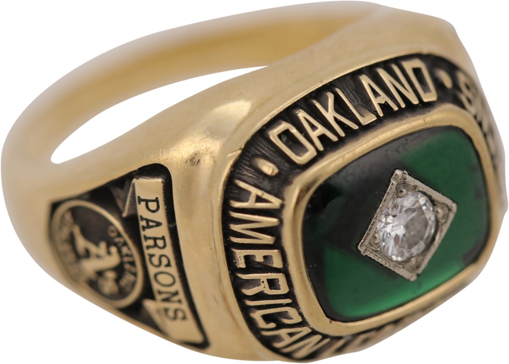 Sports Rings And Awards - 1990 Oakland Athletics American League Championship Ring