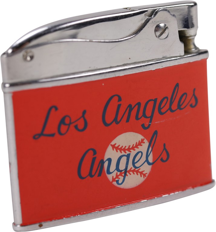 Baseball Memorabilia - Circa 1962 Los Angeles Angels Presentation Lighter from Gene Autry