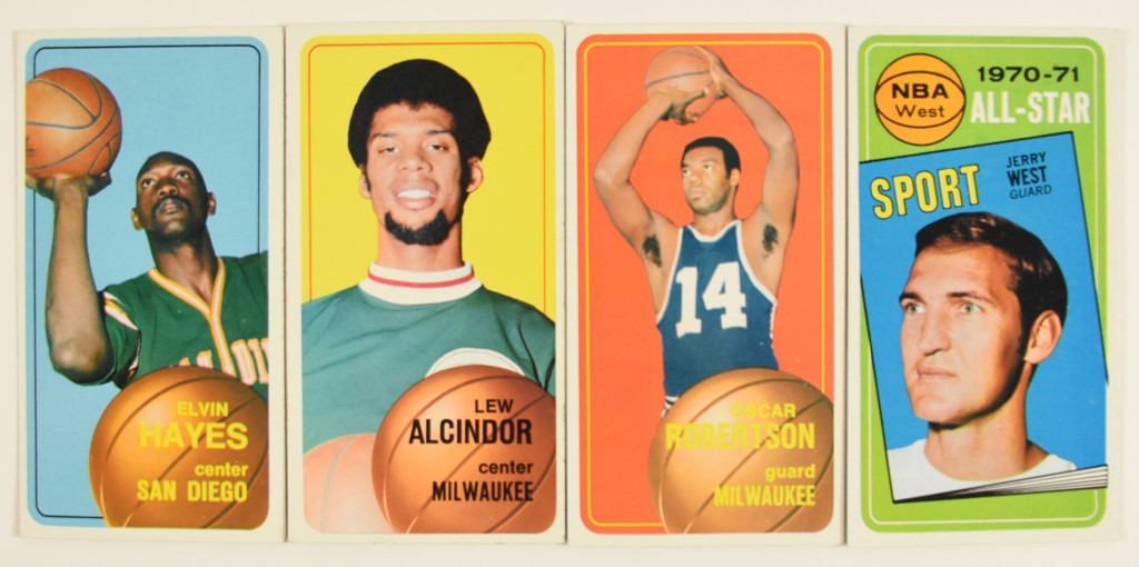 Basketball Cards - 1969-70 and 1970-71 Topps Basketball Collection with Stars (52)