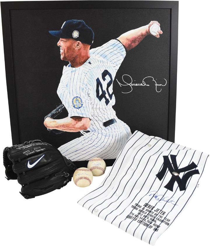 - Derek Jeter & Mariano Rivera Autograph and Game Used Collection