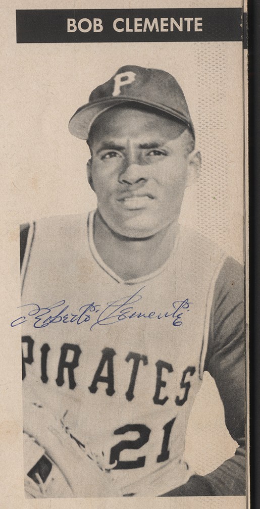 - 1963 Pittsburgh Pirates Team-Signed Yearbook with Roberto Clemente (PSA)