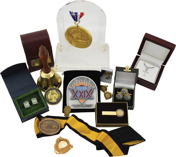 - Rocky Bleier Small Awards, Jewelry and Personal Items (25+)