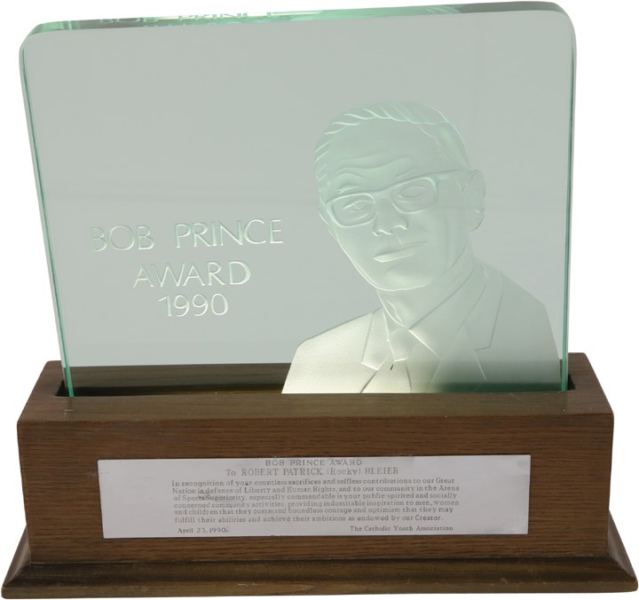 - Bob Prince Award Presented to Rocky Bleier