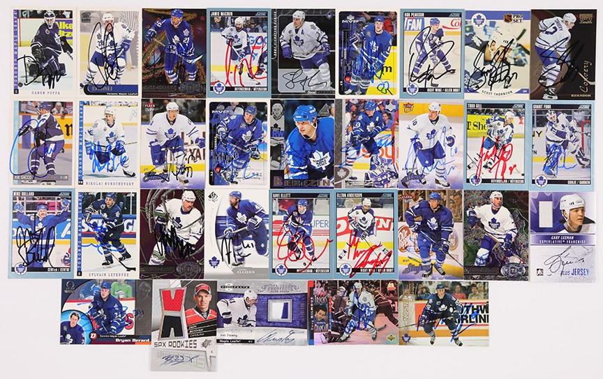 - 1950s-Present Hockey Collection with Autographs & Memorabilia Cards (1000+)