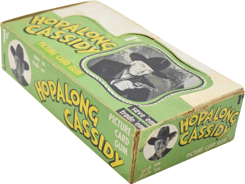 - 1950 Topps Hopalong Cassidy One Cent Counter Box