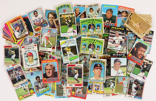 Baseball and Trading Cards - 1960s-80s Kids Baseball and Football Cards (5000+)