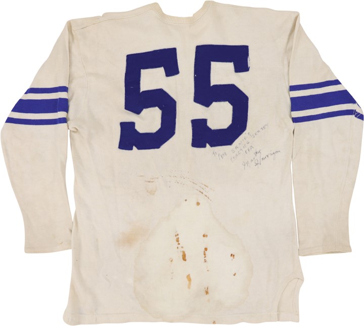 - Circa 1956 Ernie Davis High School Practice Jersey - Sourced from High School Coach