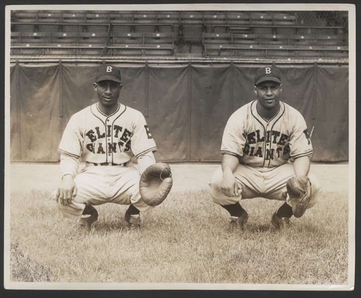 - 1941 Roy Campanella Baltimore Elite Giants Photograph