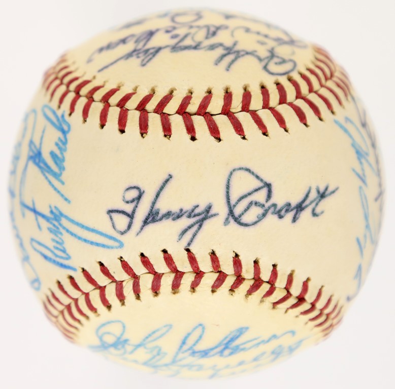 Baseball Autographs - 1963 Houston Colt 45's Team-Signed Baseball (PSA)