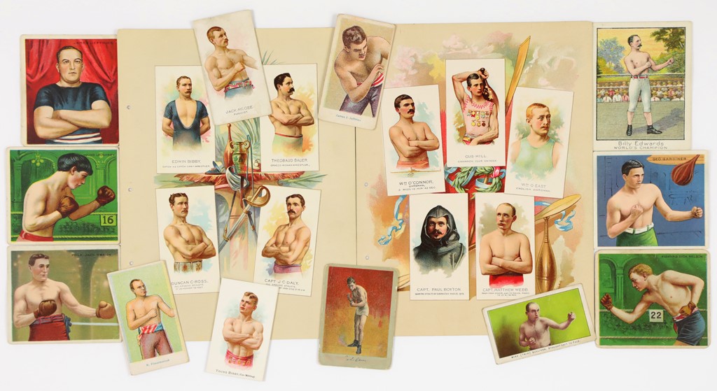 Baseball and Trading Cards - Early Boxing and Sporting Cards and Related Materials