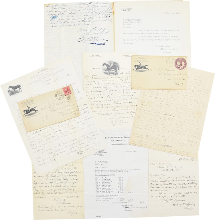 Horse Racing - Important Horse Racing Letters and Documents (8)
