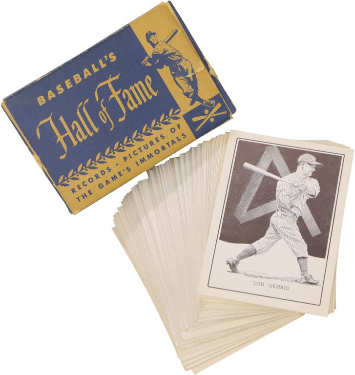 - 1950 Callahan Complete Baseball Card Set in Box
