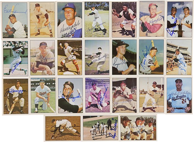 Baseball and Trading Cards - Large Collection of TCMA Signed Baseball Cards (650+)