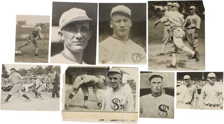 1919 Chicago "Black Sox" Members Type I Photograph Collection (11)