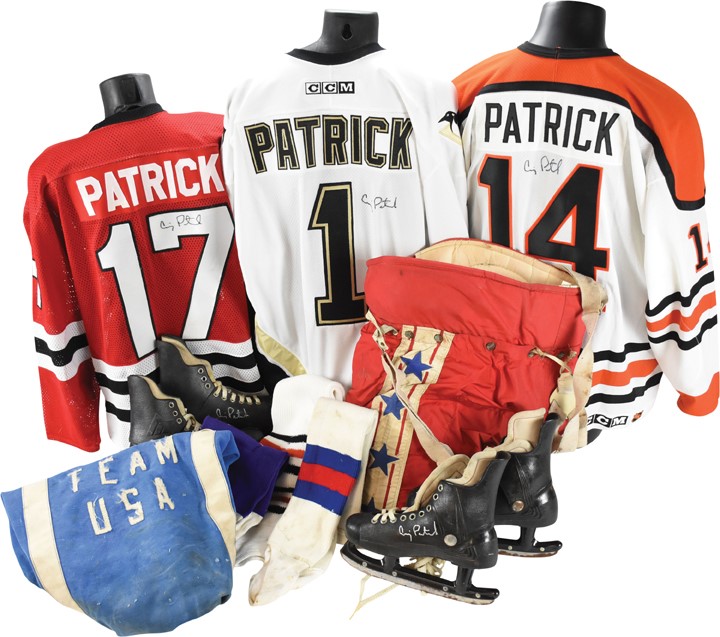 - Craig Patrick Game Used Equipment Collection (9)