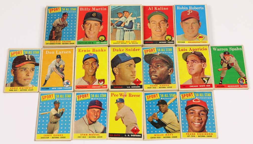 Baseball and Trading Cards - 1958 Topps Baseball HOF Find (96)