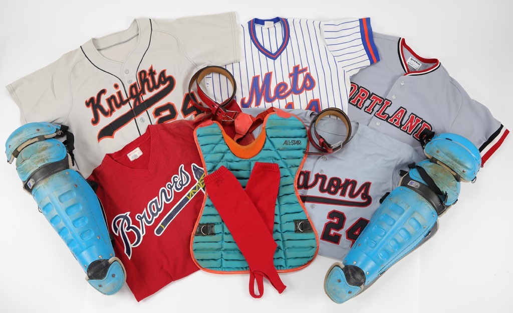 - Baseball Game Worn Collection of Mostly Jerseys (10)