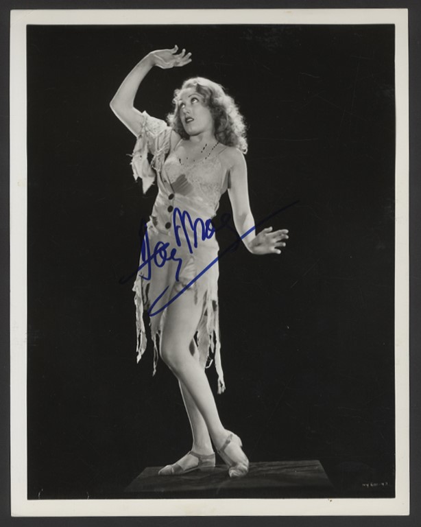 Rock And Pop Culture - Fay Wray Signed King Kong Vintage Photograph (PSA)